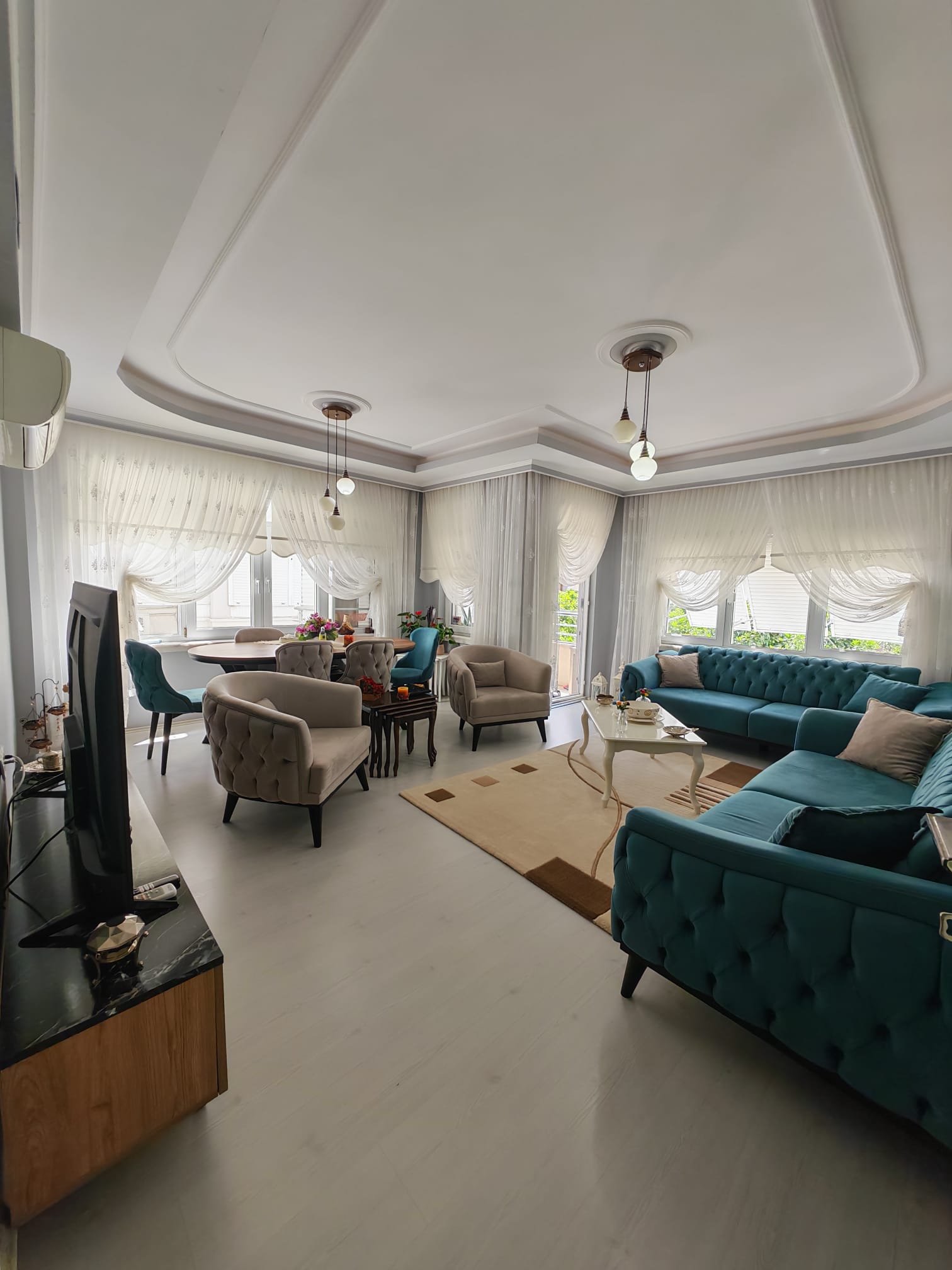 GÜLLERPINARI'NDA SAHİLE 100 METRE MESAFEDE SATILIK 3+1 GENİŞ DAİRE - 13