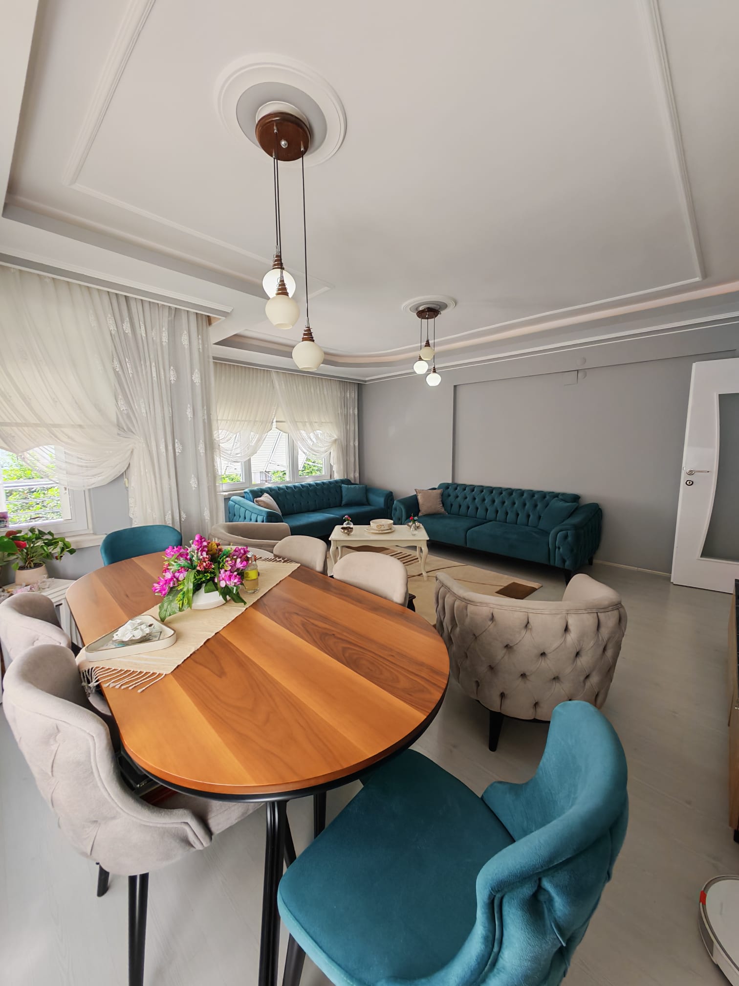 GÜLLERPINARI'NDA SAHİLE 100 METRE MESAFEDE SATILIK 3+1 GENİŞ DAİRE - 14