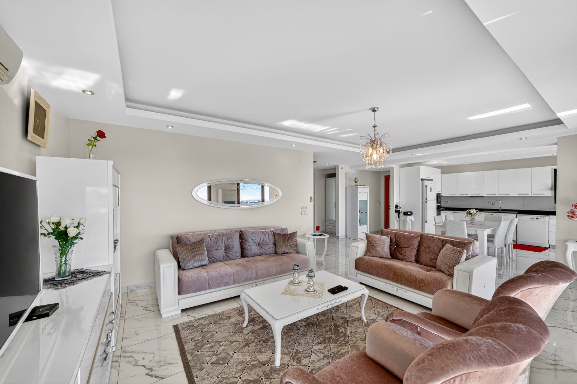 Crystal Park 2 Residence'da Satılık 3+1 Deniz Manzaralı Lüks Daire - 7
