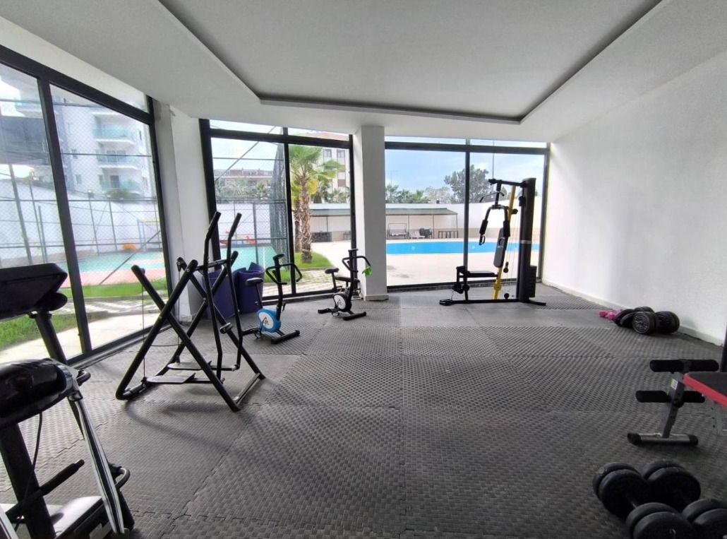 ALANYA KESTEL – CALIFORNIA RESIDENCE'DA DENİZE 150 METRE MESAFEDE EŞYALI SATILIK 1+1 DAİRE - 4