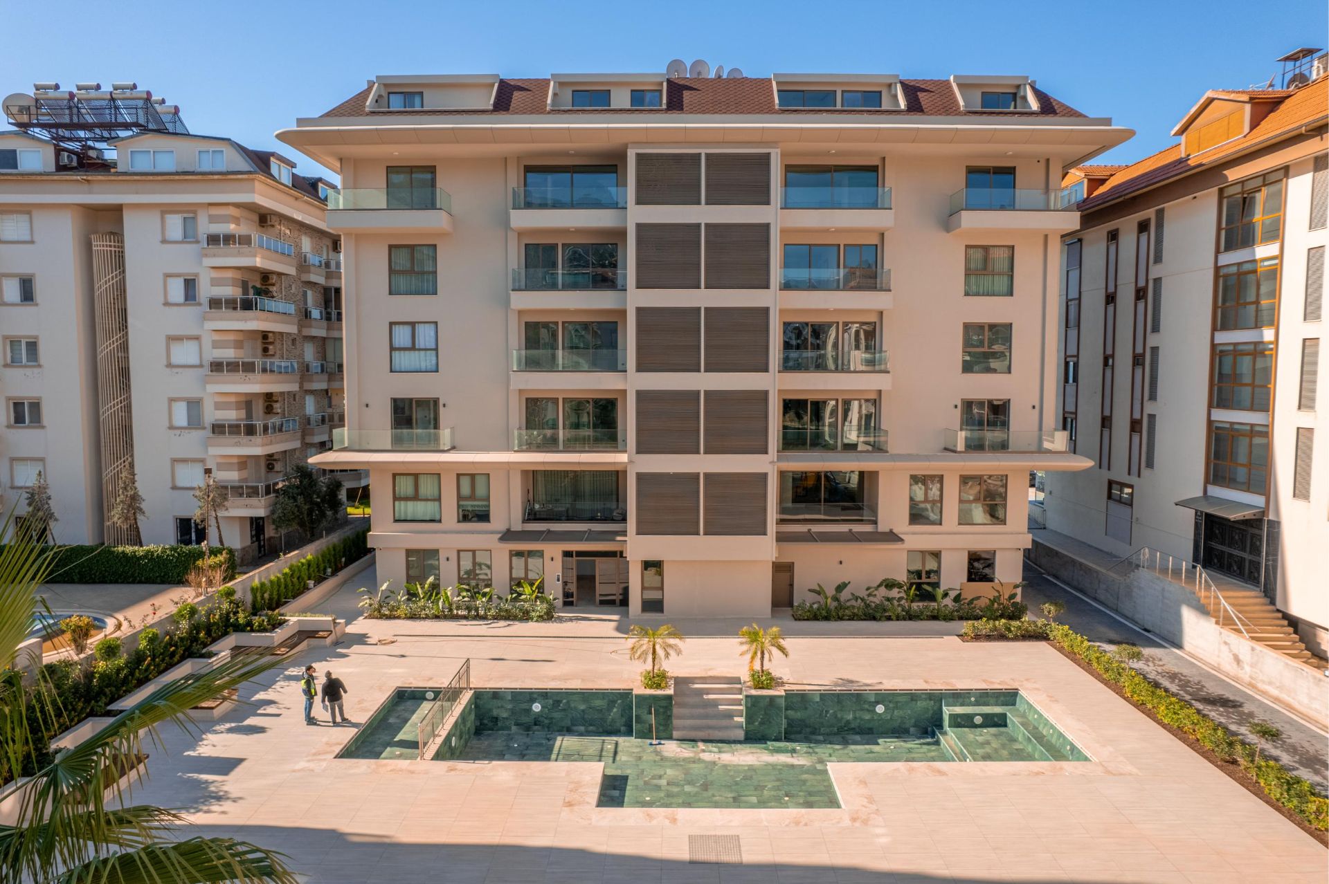 Alanya Kestel 23 Beach Residence'ta Satılık 1+1 Full Eşyalı Denize Sıfır Daire - 10