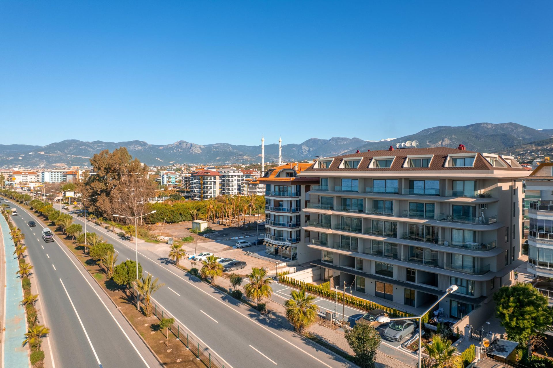 Alanya Kestel 23 Beach Residence'ta Satılık 1+1 Full Eşyalı Denize Sıfır Daire - 14