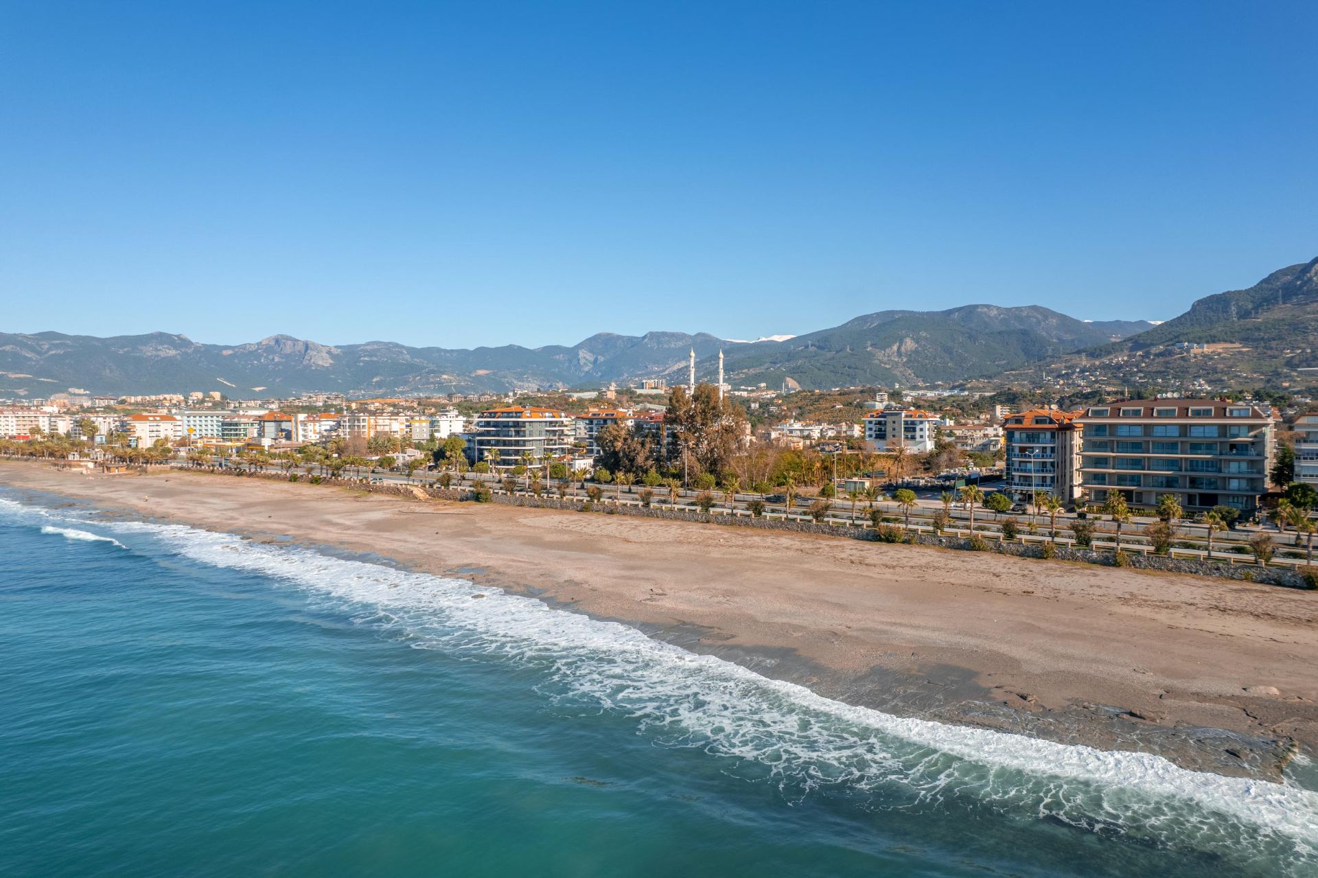 Alanya Kestel 23 Beach Residence'ta Satılık 1+1 Full Eşyalı Denize Sıfır Daire - 15