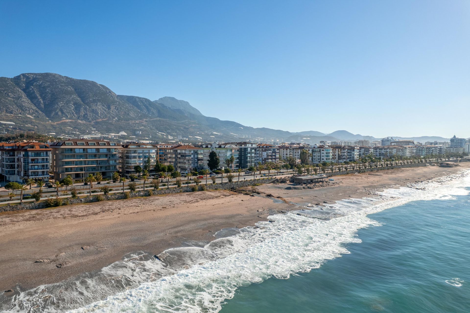 Alanya Kestel 23 Beach Residence'ta Satılık 1+1 Full Eşyalı Denize Sıfır Daire - 17