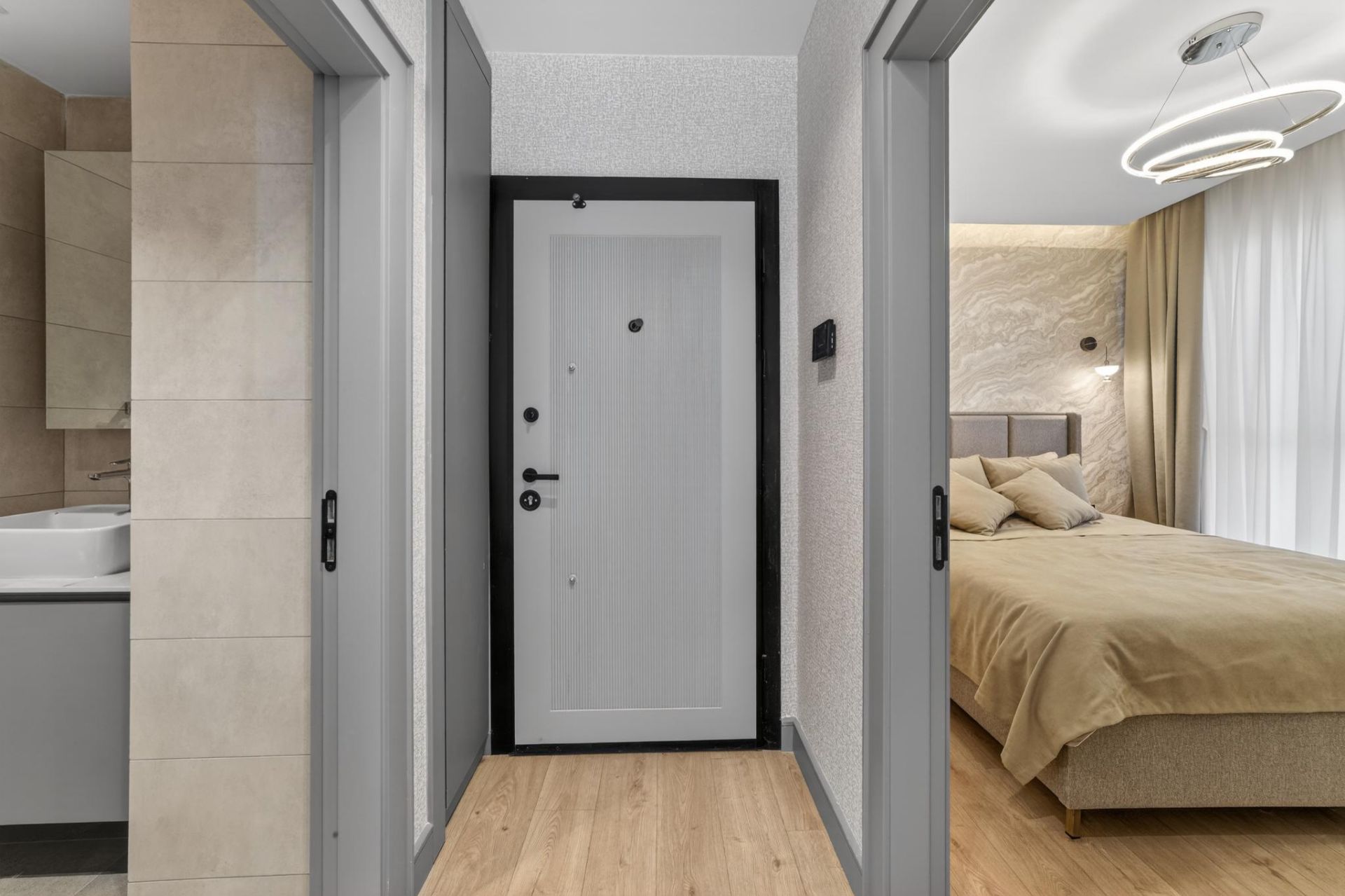 Alanya Kestel 23 Beach Residence'ta Satılık 1+1 Full Eşyalı Denize Sıfır Daire - 34