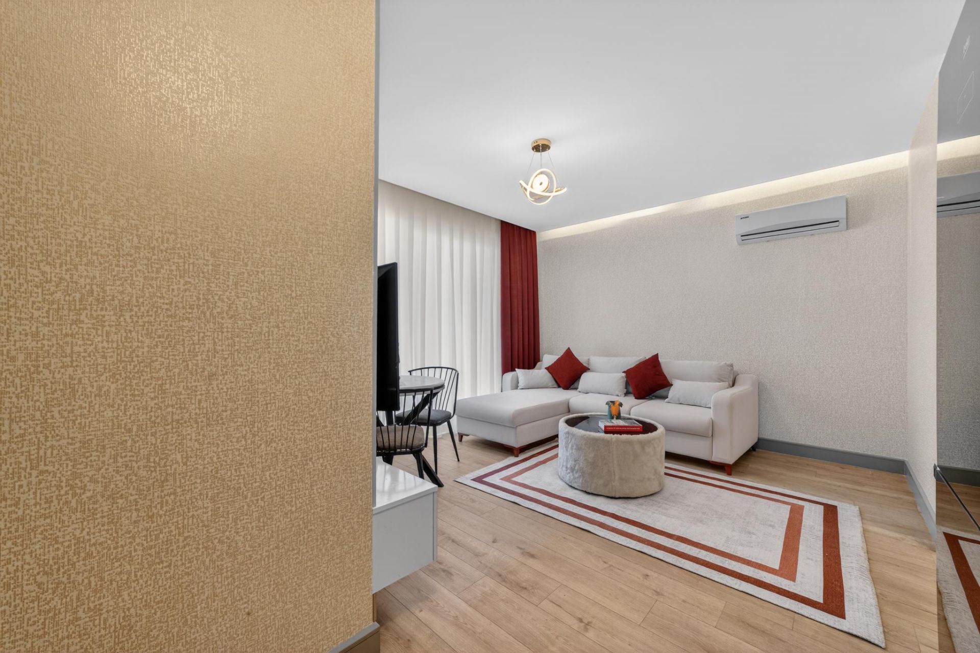 Alanya Kestel 23 Beach Residence'ta Satılık 1+1 Full Eşyalı Denize Sıfır Daire - 36