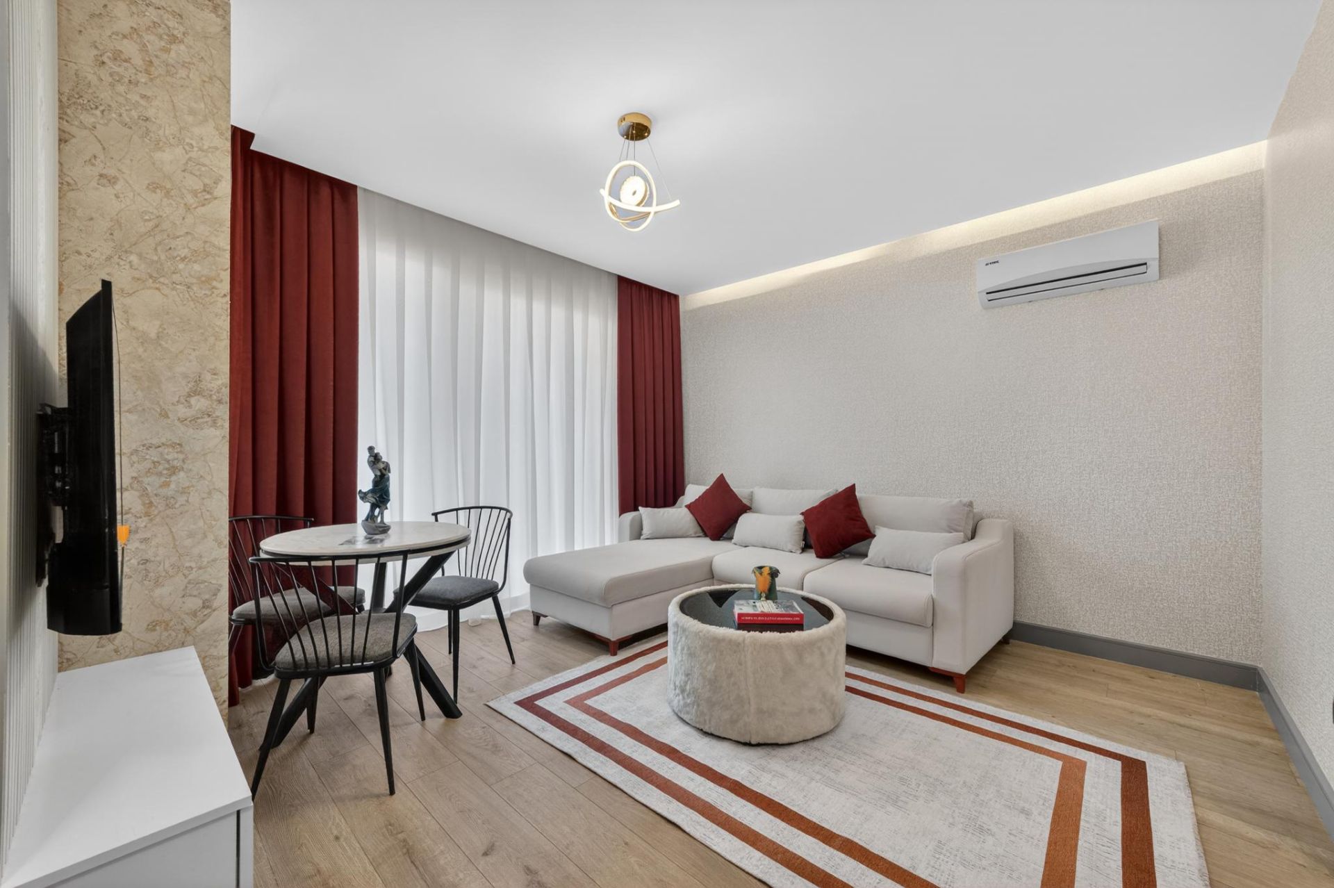 Alanya Kestel 23 Beach Residence'ta Satılık 1+1 Full Eşyalı Denize Sıfır Daire - 37