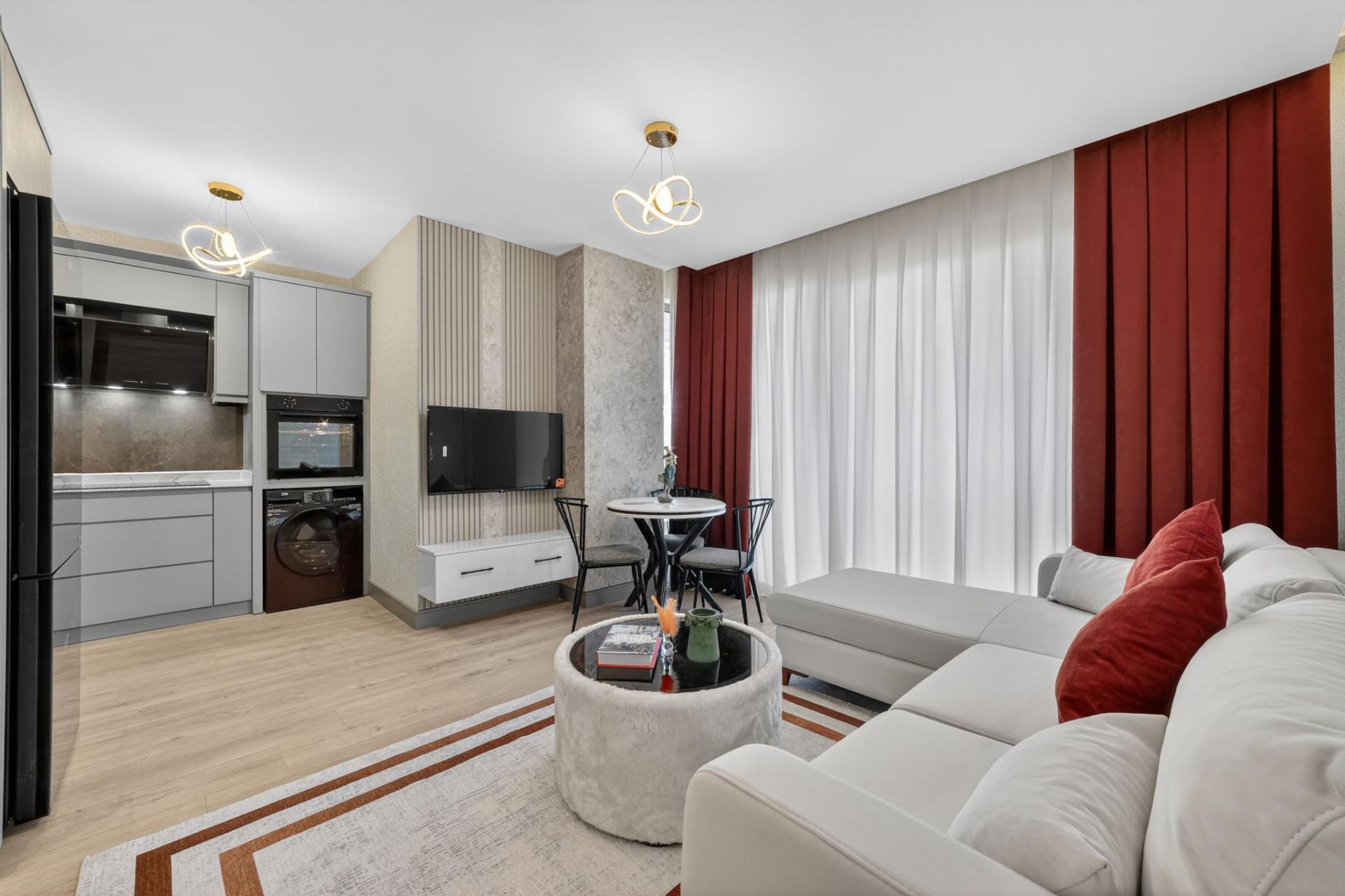 Alanya Kestel 23 Beach Residence'ta Satılık 1+1 Full Eşyalı Denize Sıfır Daire - 38