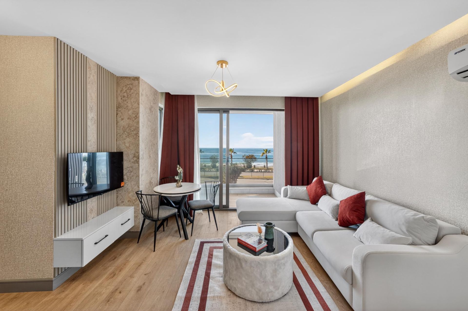 Alanya Kestel 23 Beach Residence'ta Satılık 1+1 Full Eşyalı Denize Sıfır Daire - 41