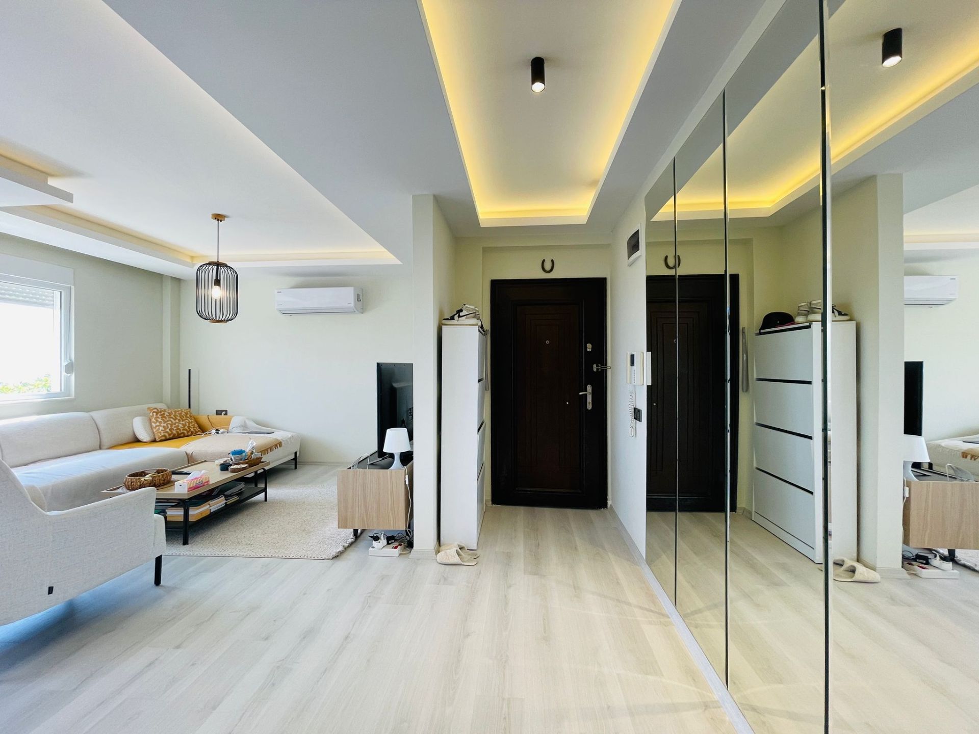 Alanya Sugözü Mahallesi'nde Satılık, Kale ve Deniz Manzaralı Full Eşyalı 2+1 Daire - 19