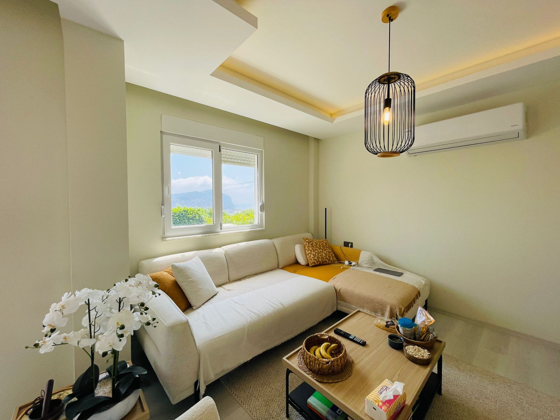Alanya Sugözü Mahallesi'nde Satılık, Kale ve Deniz Manzaralı Full Eşyalı 2+1 Daire - 22