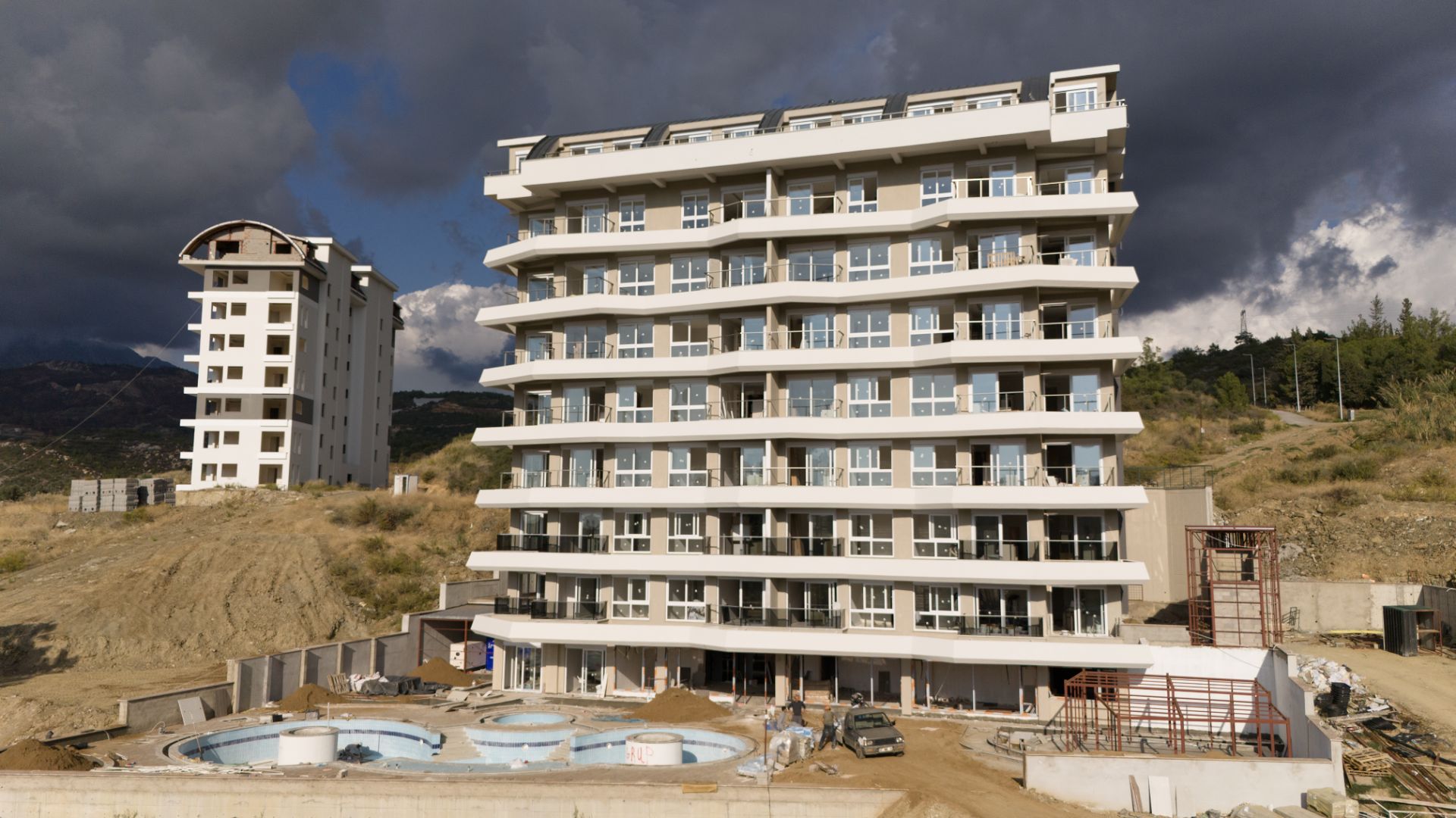 Alanya'da Zengin Sosyal Donatılara Sahip Modern Yaşam Projesi | 1+1 - 1