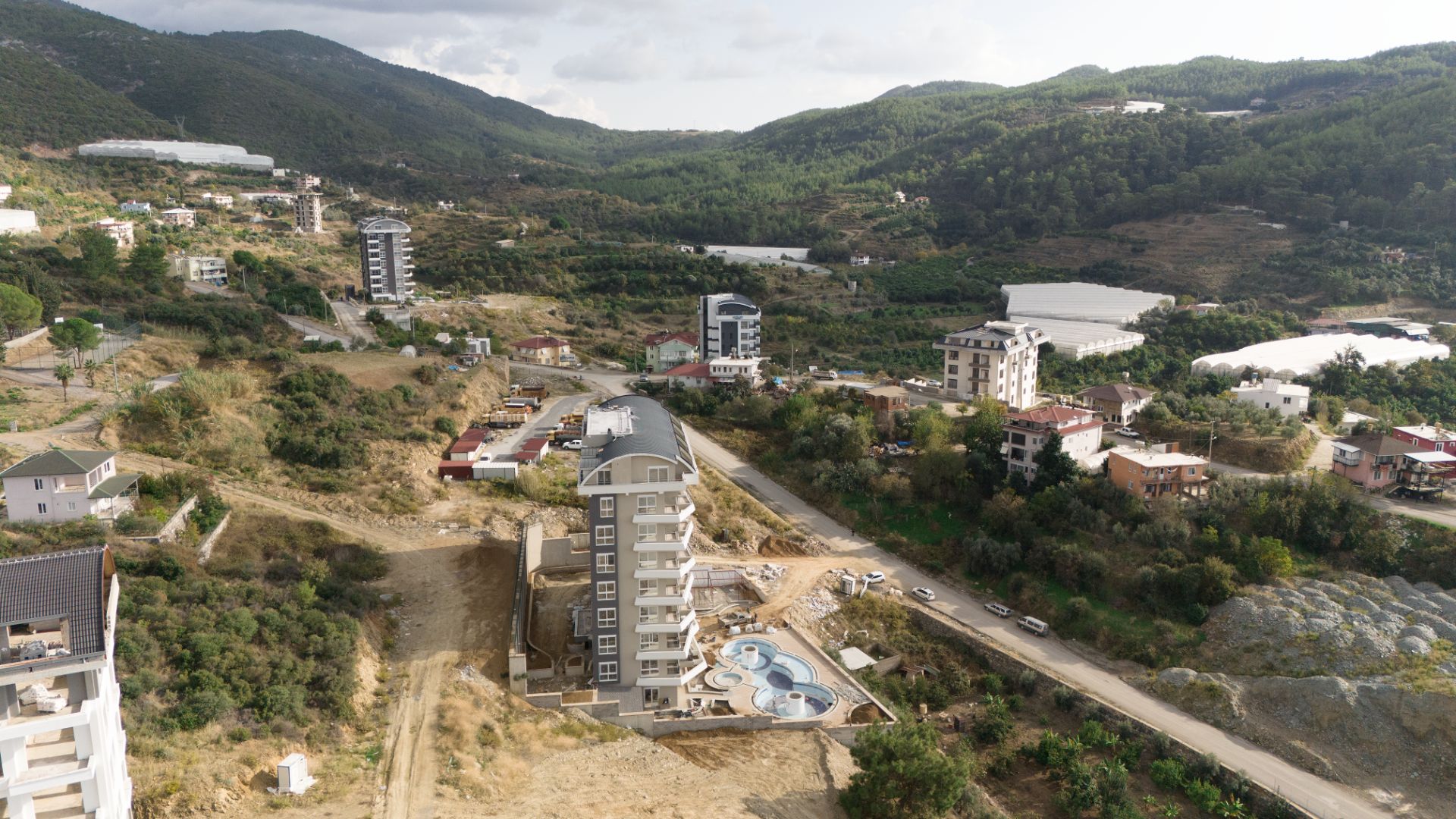 Alanya'da Zengin Sosyal Donatılara Sahip Modern Yaşam Projesi | 1+1 - 3