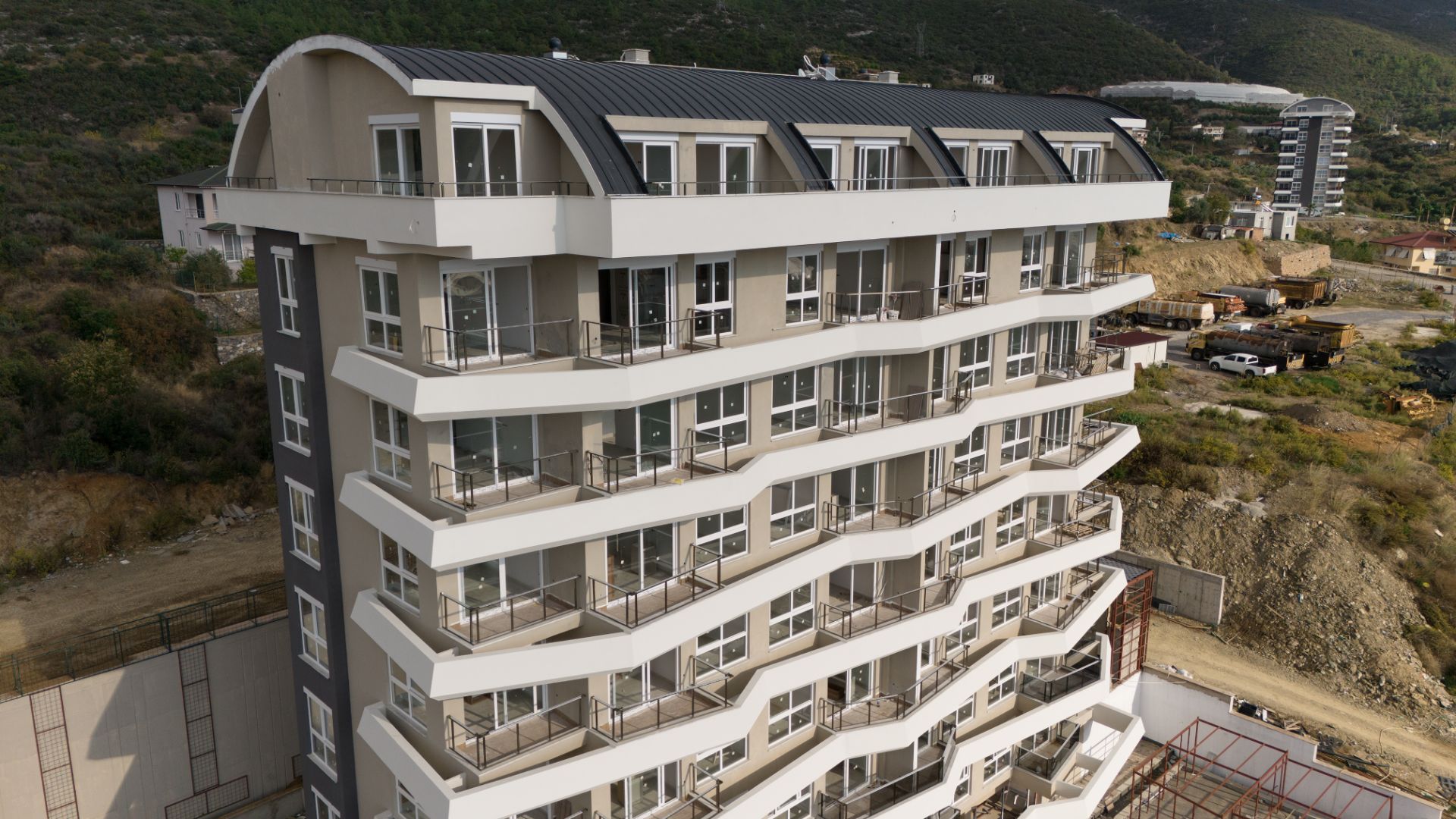 Alanya'da Zengin Sosyal Donatılara Sahip Modern Yaşam Projesi | 1+1 - 5