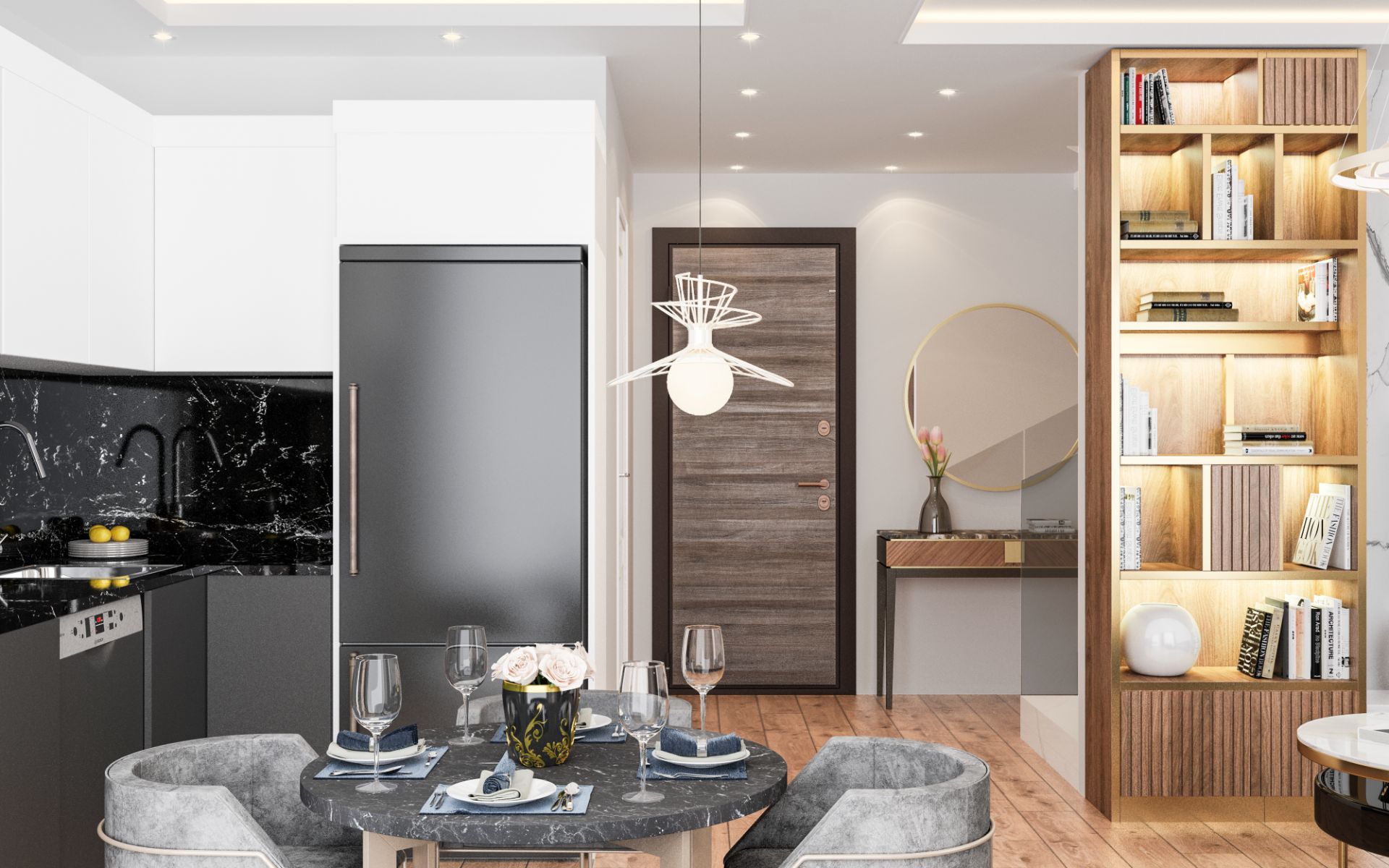 QIWI GARDEN 2+1 Dubleks | Alanya Cikcilli'de Modern ve Konforlu Yaşam - 2