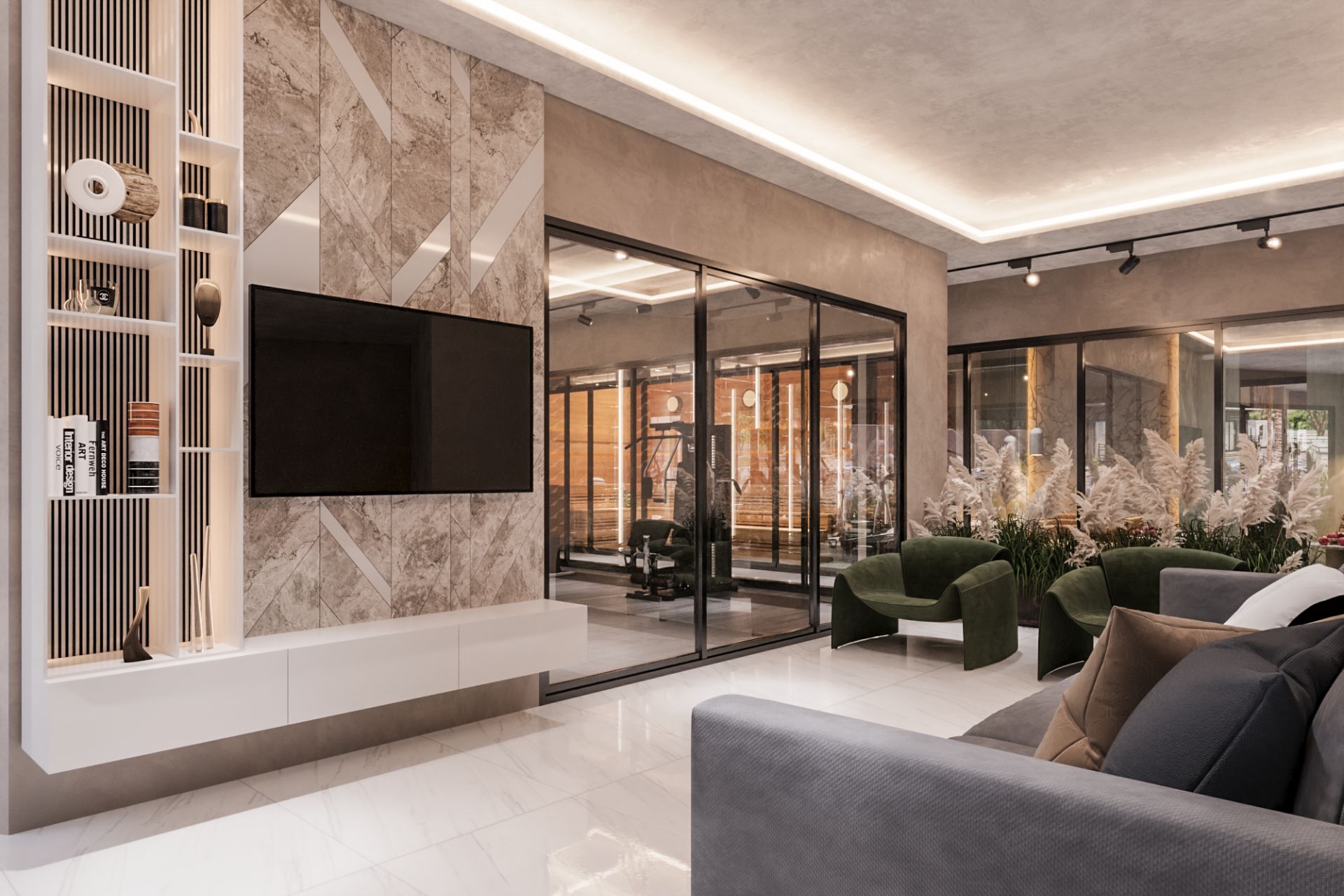 QIWI GARDEN 2+1 Dubleks | Alanya Cikcilli'de Modern ve Konforlu Yaşam - 15