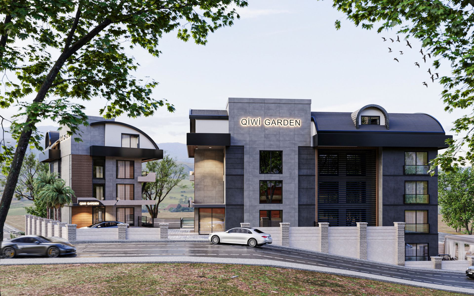 QIWI GARDEN 2+1 Dubleks | Alanya Cikcilli'de Modern ve Konforlu Yaşam - 24